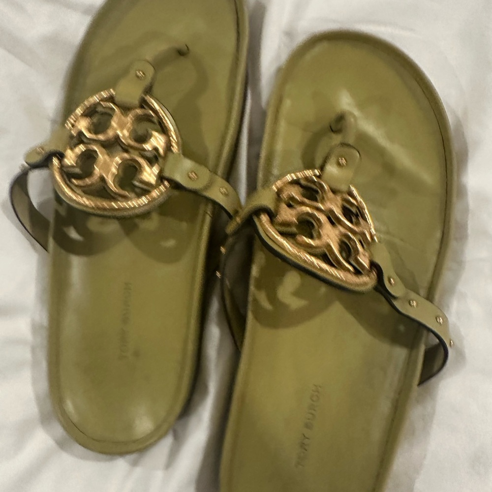 Tory Burch Metal Miller Cloud Sandal